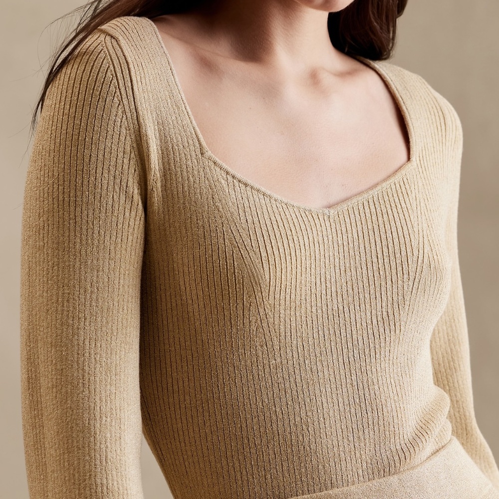 Banana Republic LUSTRO LUREX Sweater TOP